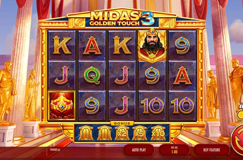 Midas Golden Touch 3 The Best Slots Machines at OneCasino